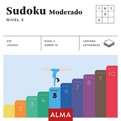 SUDOKU MODERADO. NIVEL 5 (CUADRADOS DE DIVERSIÓN) | 9788415618904 | ANDERS PRODUCCIONES | Llibreria Geli - Llibreria Online de Girona - Comprar llibres en català i castellà