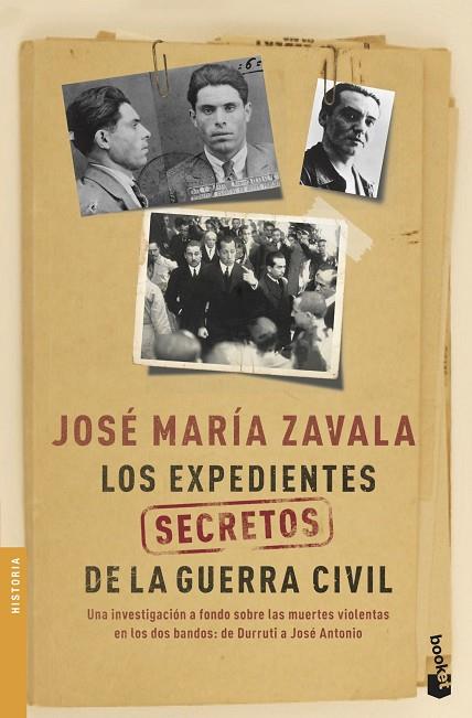 LOS EXPEDIENTES SECRETOS DE LA GUERRA CIVIL | 9788467053609 | ZAVALA,JOSÉ MARÍA | Llibreria Geli - Llibreria Online de Girona - Comprar llibres en català i castellà