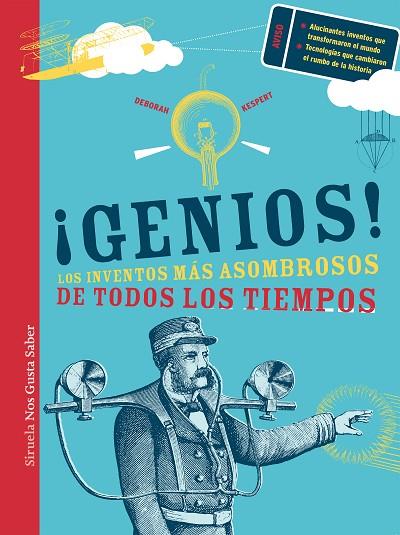 GENIOS.LOS INVENTOS MÁS ASOMBROSOS DE TODOS LOS TIEMPOS | 9788498418545 | KESPERT,DEBORAH | Llibreria Geli - Llibreria Online de Girona - Comprar llibres en català i castellà