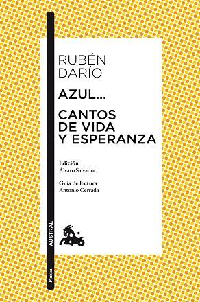 AZUL/CANTOS DE VIDA Y ESPERANZA | 9788467039016 | DARIO,RUBEN | Llibreria Geli - Llibreria Online de Girona - Comprar llibres en català i castellà