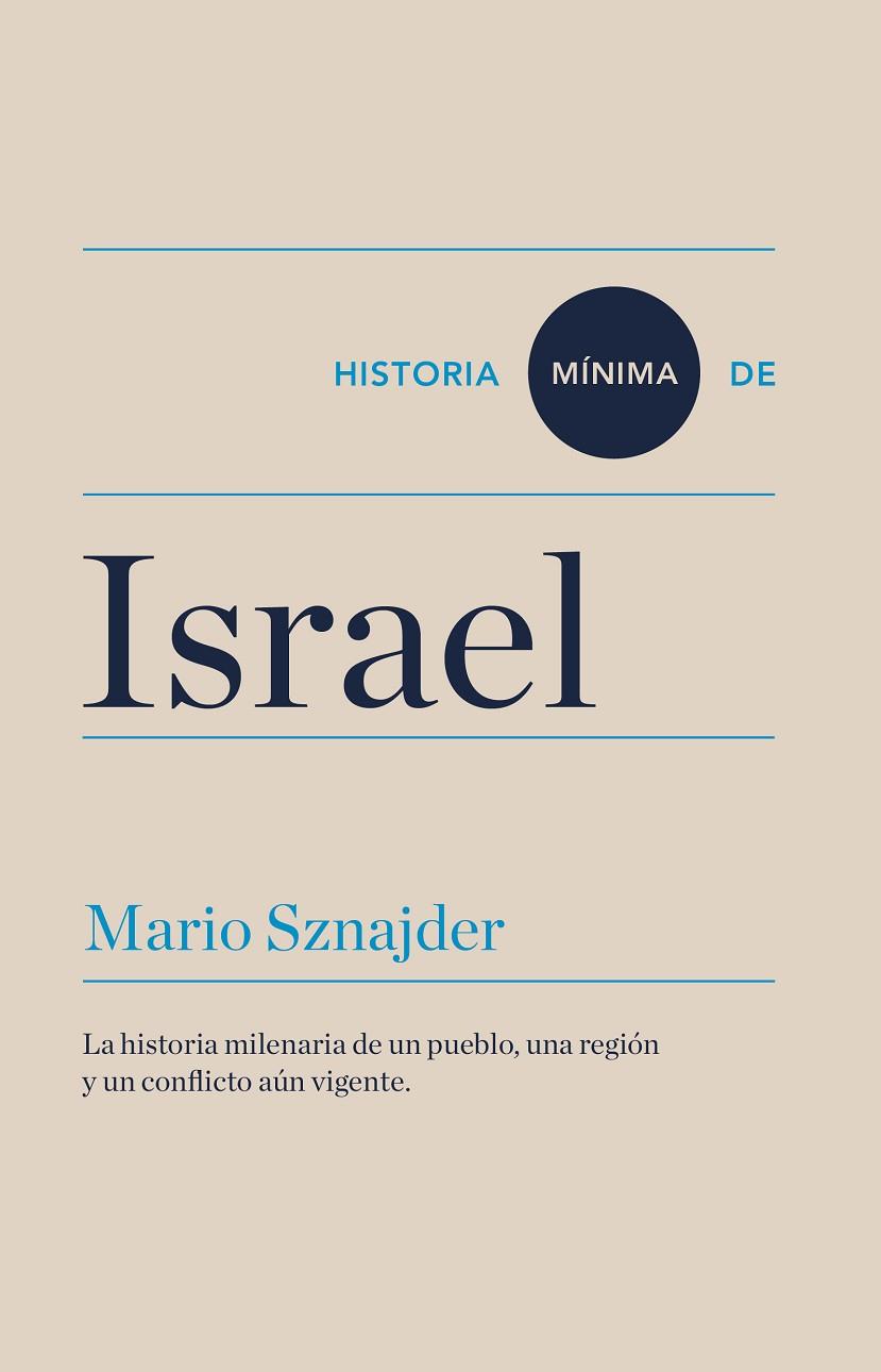 HISTORIA MíNIMA DE ISRAEL | 9788417141592 | SZNAJDER,MARIO | Llibreria Geli - Llibreria Online de Girona - Comprar llibres en català i castellà