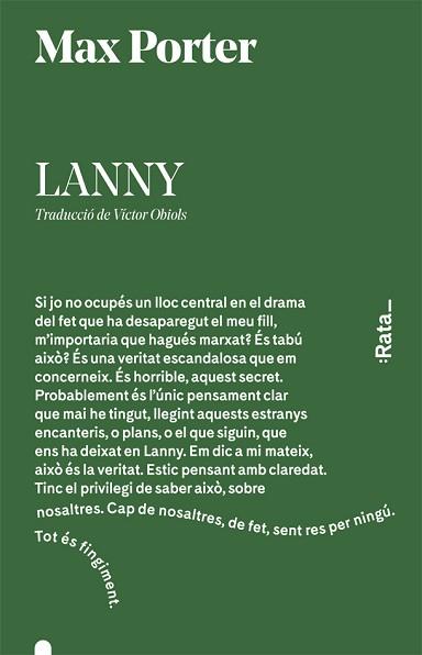 LANNY | 9788416738526 | PORTER,MAX | Llibreria Geli - Llibreria Online de Girona - Comprar llibres en català i castellà