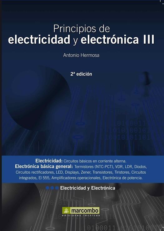 PRINCIPIOS DE ELECTRICIDAD Y ELECTRONICA-3(2ª EDICION 2010) | 9788426716934 | HERMOSA DONATE,ANTONIO | Llibreria Geli - Llibreria Online de Girona - Comprar llibres en català i castellà