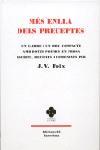 MES ENLLA DELS PRECEPTES+CD | 9788429759594 | FOIX,J.V. | Llibreria Geli - Llibreria Online de Girona - Comprar llibres en català i castellà