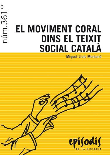 EL MOVIMENT CORAL DINS EL TEIXIT SOCIAL CATALÀ | 9788423208173 | MUNTANÉ,MIQUEL-LLUÍS | Llibreria Geli - Llibreria Online de Girona - Comprar llibres en català i castellà