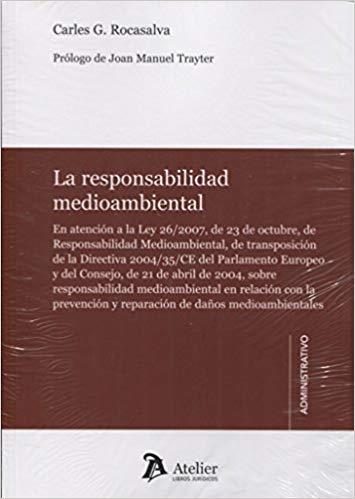 LA RESPONSABILIDAD MEDIOAMBIENTAL | 9788416652914 | GARCÍA ROCASALVA,CARLES | Llibreria Geli - Llibreria Online de Girona - Comprar llibres en català i castellà