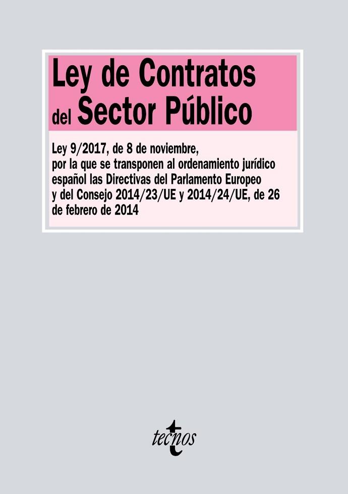 LEY DE CONTRATOS DEL SECTOR PÚBLICO(1ª EDICION 2018) | 9788430973972 | Llibreria Geli - Llibreria Online de Girona - Comprar llibres en català i castellà