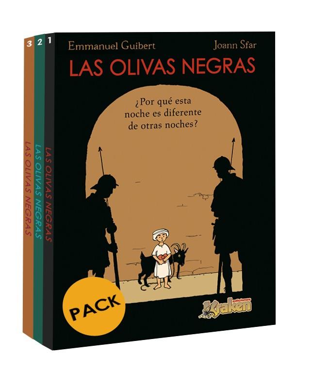 LAS OLIVAS NEGRAS | 9788492534807 | GUIBERT,EMMANUEL/SFAR,JOANN | Llibreria Geli - Llibreria Online de Girona - Comprar llibres en català i castellà