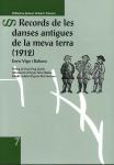 RECORDS DE LES DANSES ANTIGUES DE LA MEVA TERRA | 9788412193503 | VIGO RABASSA,ENRIC | Llibreria Geli - Llibreria Online de Girona - Comprar llibres en català i castellà
