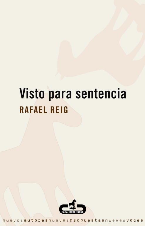 VISTO PARA SENTENCIA | 9788496594203 | REIG,RAFAEL | Llibreria Geli - Llibreria Online de Girona - Comprar llibres en català i castellà