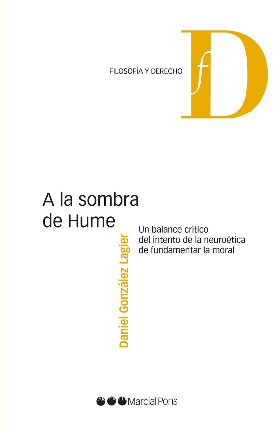 A LA SOMBRA DE HUME | 9788491234210 | GONZÁLEZ LAGIER,DANIEL | Llibreria Geli - Llibreria Online de Girona - Comprar llibres en català i castellà