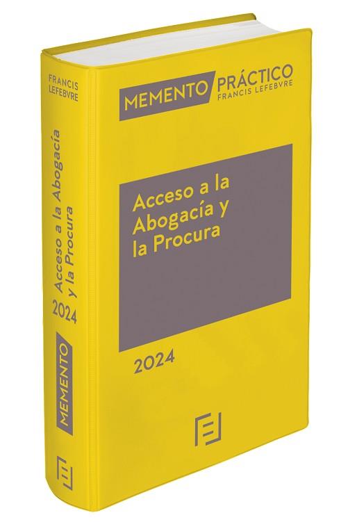 MEMENTO PRÁCTICO ACCESO A LA ABOGACÍA Y LA PROCURA(EDICIÓN 2024) | 9788419573452 |   | Llibreria Geli - Llibreria Online de Girona - Comprar llibres en català i castellà