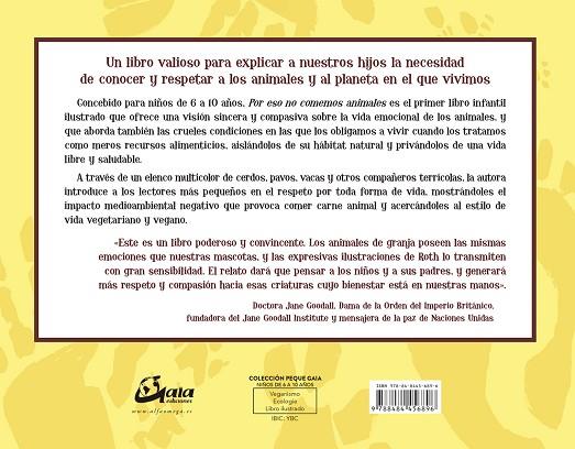 POR ESO NO COMEMOS ANIMALES | 9788484456896 | ROTH,RUBY | Llibreria Geli - Llibreria Online de Girona - Comprar llibres en català i castellà