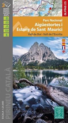PARC NACIONAL D’AIGÜESTORTES I ESTANY DE SANT MAURICI(2 MAPES+CARPETA.EDICIÓ 2023) | 9788480909556 | Llibreria Geli - Llibreria Online de Girona - Comprar llibres en català i castellà