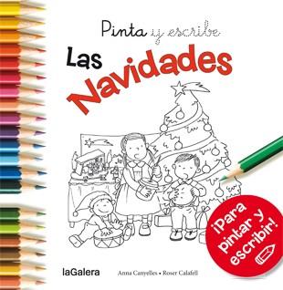 PINTA Y ESCRIBE LAS NAVIDADES | 9788424649388 | CANYELLES,ANNA | Llibreria Geli - Llibreria Online de Girona - Comprar llibres en català i castellà