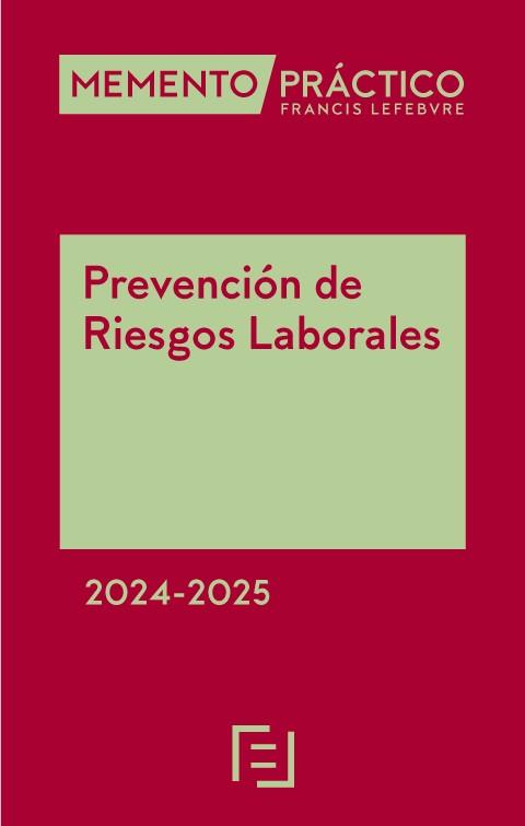 MEMENTO PREVENCIÓN RIESGOS LABORALES(EDICIÓN 2024-2025) | 9788419896117 |   | Llibreria Geli - Llibreria Online de Girona - Comprar llibres en català i castellà