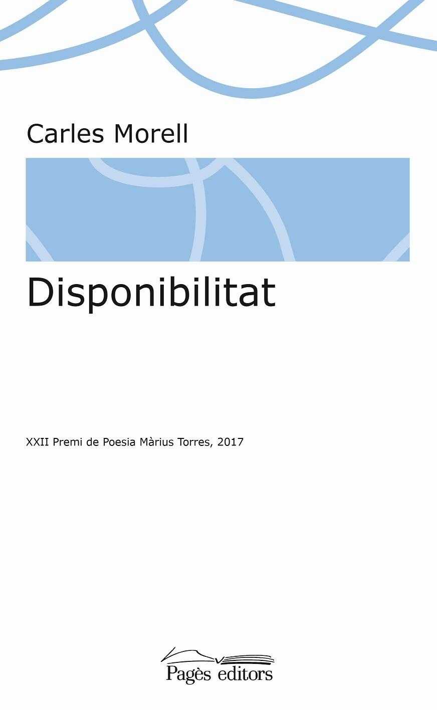 DISPONIBILITAT | 9788499759913 | MORELL,CARLES | Llibreria Geli - Llibreria Online de Girona - Comprar llibres en català i castellà