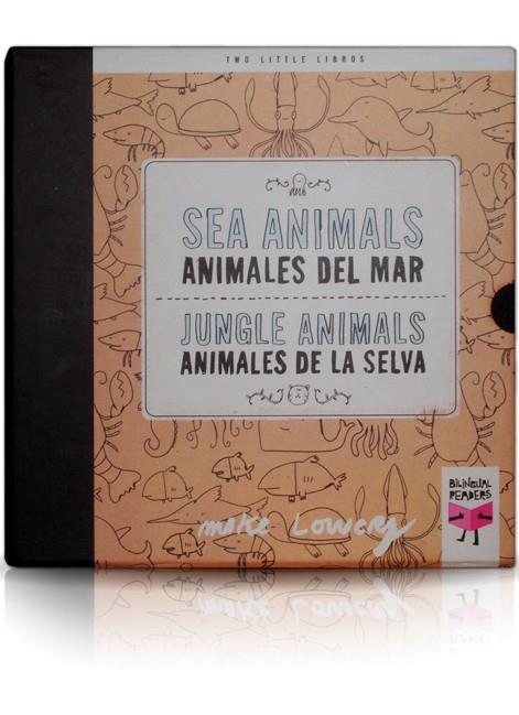 SEA ANIMALS,ANIMALES DEL MAR/JUNGLE ANIMALS,ANIMALES DE LA S | 9788493727338 | LOWCRY,MIKE | Llibreria Geli - Llibreria Online de Girona - Comprar llibres en català i castellà
