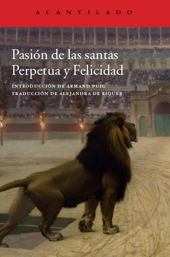 PASIÓN DE LAS SANTAS PERPETUA Y FELICIDAD | 9788416011568 | Llibreria Geli - Llibreria Online de Girona - Comprar llibres en català i castellà