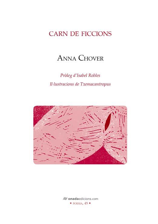 CARN DE FICCIONS | 9788417050092 | CHOVER LAFARGA,ANNA | Llibreria Geli - Llibreria Online de Girona - Comprar llibres en català i castellà