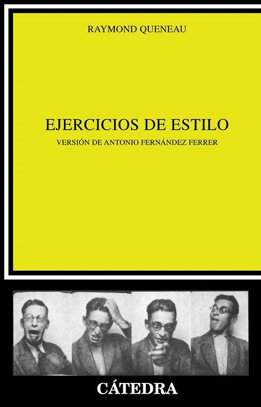 EJERCICIOS DE ESTILO | 9788437606750 | QUENEAU,RAYMOND | Llibreria Geli - Llibreria Online de Girona - Comprar llibres en català i castellà