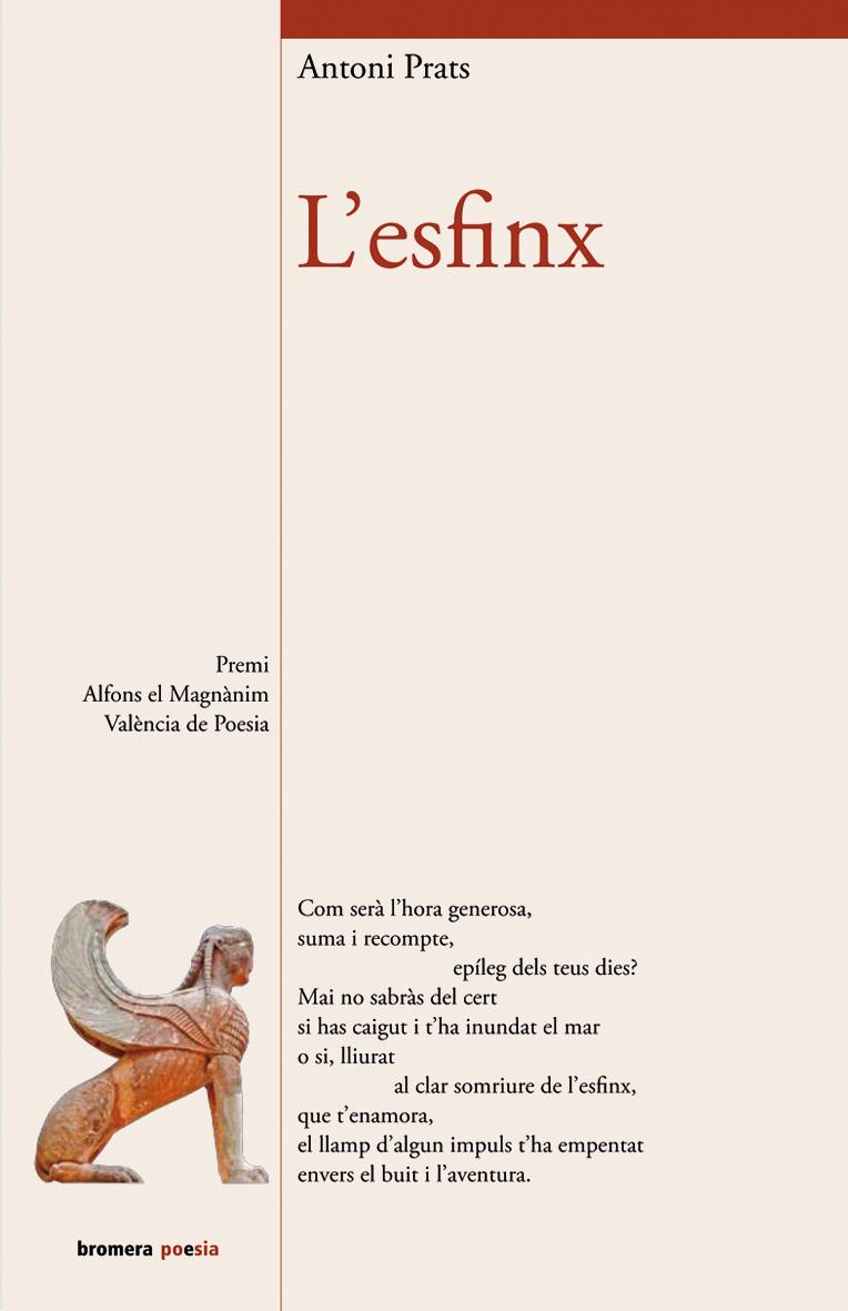 L'ESFINX | 9788498243901 | PRATS,ANTONI | Libreria Geli - Librería Online de Girona - Comprar libros en catalán y castellano