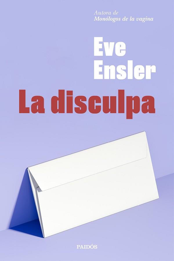 LA DISCULPA | 9788449336928 | ENSLER,EVE | Libreria Geli - Librería Online de Girona - Comprar libros en catalán y castellano