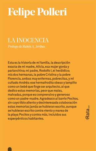 LA INOCENCIA | 9788416738236 | POLLERI,FELIPE | Llibreria Geli - Llibreria Online de Girona - Comprar llibres en català i castellà