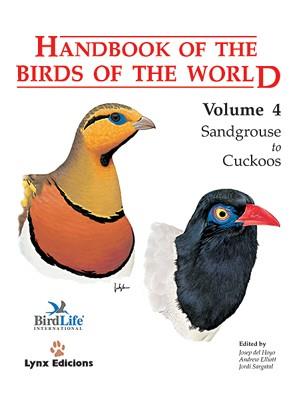 HANDBOOK OF THE BIRDS OF THE WORLD-4.SANDGROUSE TO CUCKOOS | 9788487334221 | HOYO,JOSEP DEL | Libreria Geli - Librería Online de Girona - Comprar libros en catalán y castellano