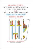 HISTORIA Y CRITICA DE LA LITERATURA ESPAÑOLA-3/1(SUPLEMENTO) | 9788474235470 | RICO,FRANCISCO | Libreria Geli - Librería Online de Girona - Comprar libros en catalán y castellano