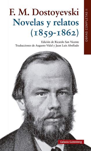 NOVELAS Y RELATOS-3 (1859-1862) | 9788418807251 | DOSTOYEVSKI,FIODOR | Libreria Geli - Librería Online de Girona - Comprar libros en catalán y castellano