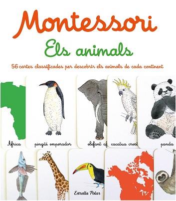 MONTESSORI.ELS ANIMALS | 9788413894676 | HERRMANN,ÈVE/TCHOUKRIEL,EMMANUELLE | Llibreria Geli - Llibreria Online de Girona - Comprar llibres en català i castellà