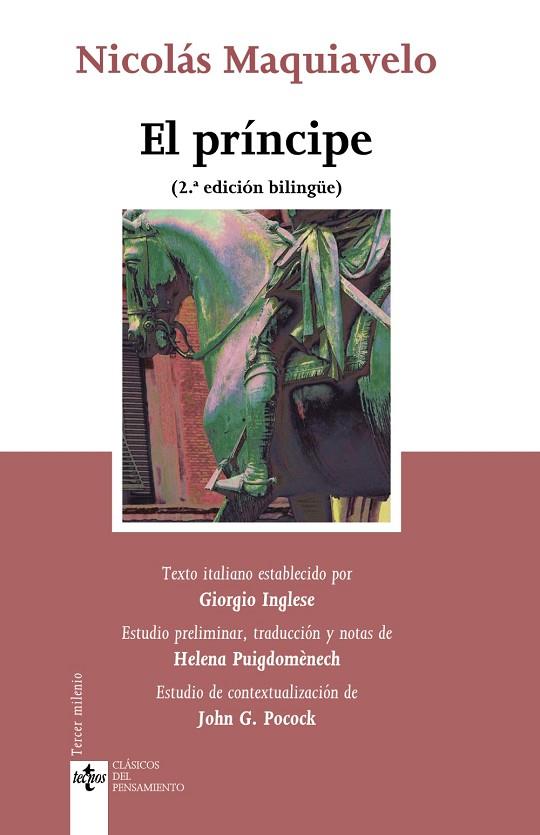 EL PRÍNCIPE | 9788430976775 | MAQUIAVELO,NICOLÁS | Libreria Geli - Librería Online de Girona - Comprar libros en catalán y castellano