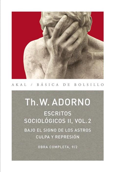 ESCRITOS SOCIOLOGICOS-2/2 | 9788446016878 | ADORNO,THEODOR W. | Libreria Geli - Librería Online de Girona - Comprar libros en catalán y castellano