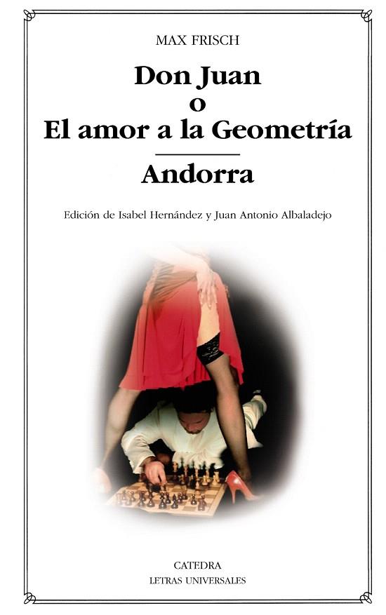 DON JUAN O EL AMOR A LA GEOMETRÍA/ANDORRA | 9788437629742 | FRISCH,MAX | Llibreria Geli - Llibreria Online de Girona - Comprar llibres en català i castellà