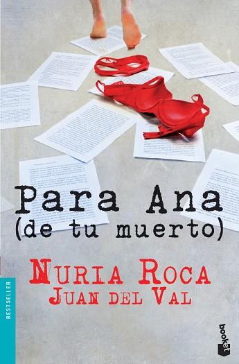 PARA ANA (DE TU MUERTO) | 9788467006971 | ROCA,NURIA/DEL VAL,JUAN  | Libreria Geli - Librería Online de Girona - Comprar libros en catalán y castellano