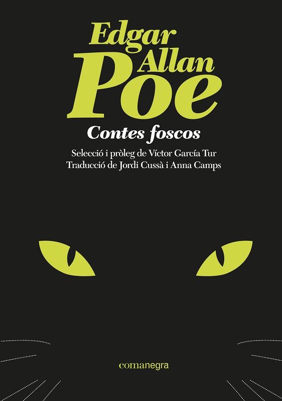 CONTES FOSCOS | 9788418022661 | POE,EDGAR ALLAN | Libreria Geli - Librería Online de Girona - Comprar libros en catalán y castellano