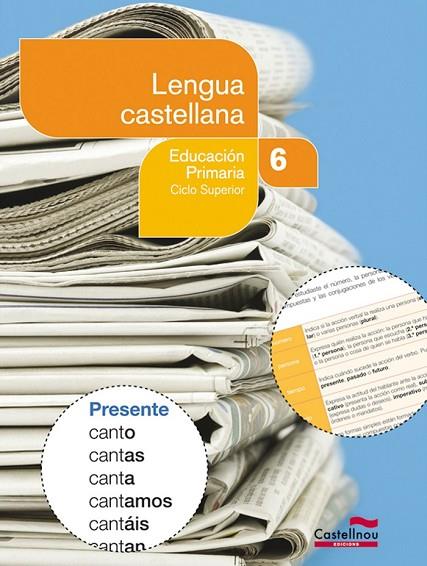 LLENGUA CASTELLANA-6 | 9788498046212 | MONTERO,DIEGO/TRASOBARES,LOURDES/LUNA,MARTA | Llibreria Geli - Llibreria Online de Girona - Comprar llibres en català i castellà