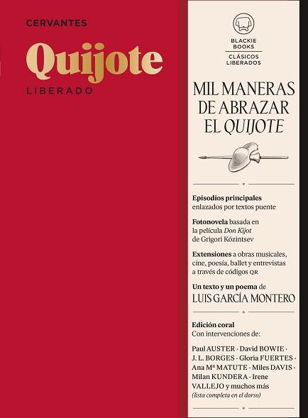 QUIJOTE LIBERADO | 9788419654328 | DE CERVANTES,MIGUEL | Libreria Geli - Librería Online de Girona - Comprar libros en catalán y castellano