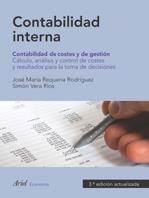 CONTABILIDAD INTERNA(3ºED/2008) | 9788434445482 | REQUENA RODRIGUEZ,JOSÉ MARÍA | Llibreria Geli - Llibreria Online de Girona - Comprar llibres en català i castellà