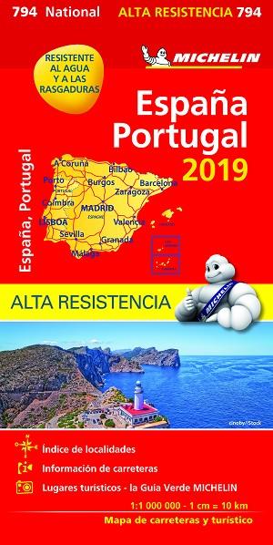 MAPA NATIONAL ESPAÑA - PORTUGAL 2019 | 9782067236943 | VARIOS AUTORES | Libreria Geli - Librería Online de Girona - Comprar libros en catalán y castellano
