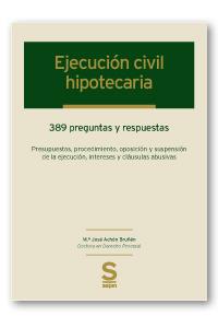 EJECUCIÓN CIVIL HIPOTECARIA | 9788417414498 | ACHÓN BRUÑÉN, MARÍA JOSÉ | Llibreria Geli - Llibreria Online de Girona - Comprar llibres en català i castellà