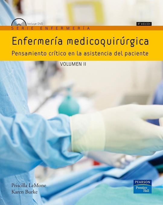 ENFERMERIA MEDICOQUIRURGICA-2(4ºED/2009) | 9788483225189 | LEMONE,P./BURKE,K. | Llibreria Geli - Llibreria Online de Girona - Comprar llibres en català i castellà