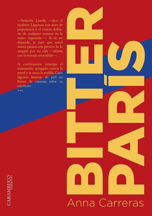 BITTER PARíS | 9788494820625 | CARRERAS,ANNA | Libreria Geli - Librería Online de Girona - Comprar libros en catalán y castellano