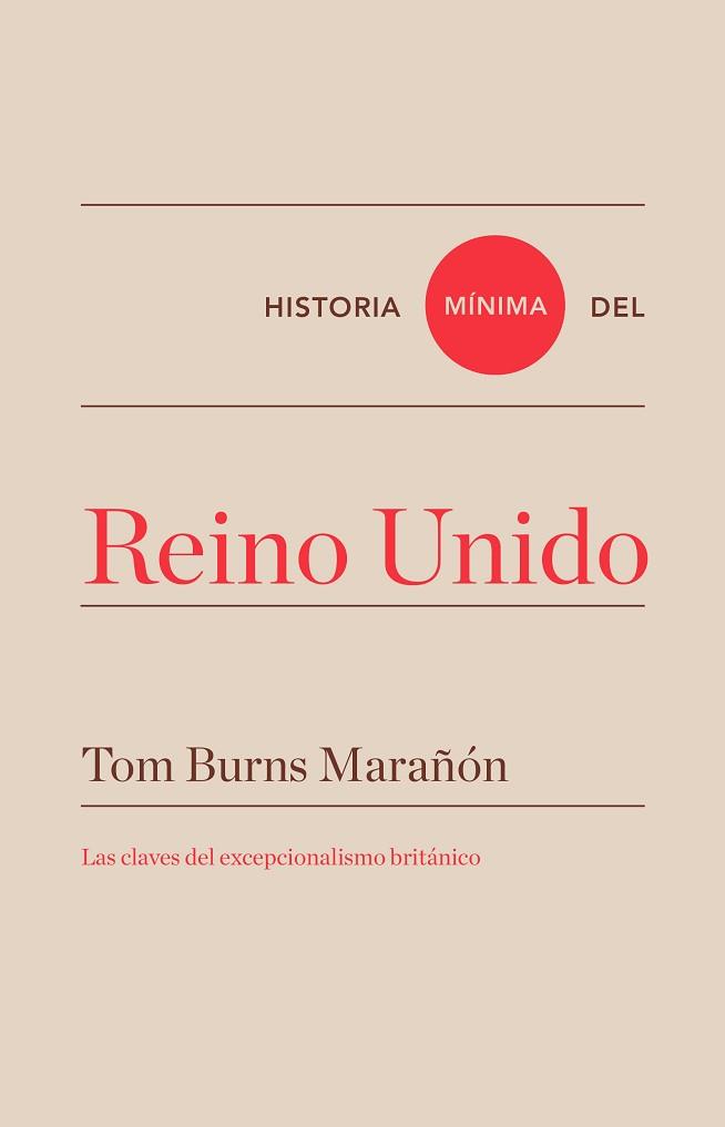 HISTORIA MÍNIMA DEL REINO UNIDO | 9788418428470 | BURNS MARAÑÓN, TOM | Libreria Geli - Librería Online de Girona - Comprar libros en catalán y castellano