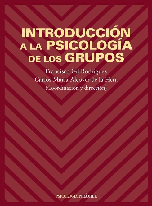 INTRODUCCION A LA PSICOLOGIA DE LOS GRUPOS | 9788436812985 | GIL RODRIGUEZ,FRANCISCO | Libreria Geli - Librería Online de Girona - Comprar libros en catalán y castellano