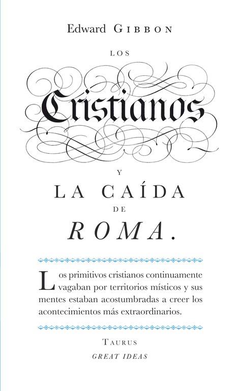 LOS CRISTIANOS Y LA CAÍDA DE ROMA  | 9788430601141 | GIBBON,EDWARD | Libreria Geli - Librería Online de Girona - Comprar libros en catalán y castellano