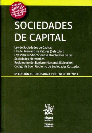 SOCIEDADES DE CAPITAL(6ª EDICIÓN 2017) | 9788491432753 | OLAVARRÍA IGLESIA, JESúS | Libreria Geli - Librería Online de Girona - Comprar libros en catalán y castellano