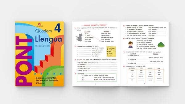 QUADERN DE LLENGUA PONT-4(EDUCACIÓ PRIMÀRIA) | 9788478873692 | MARTI FUSTER,ROSA MARIA | Libreria Geli - Librería Online de Girona - Comprar libros en catalán y castellano