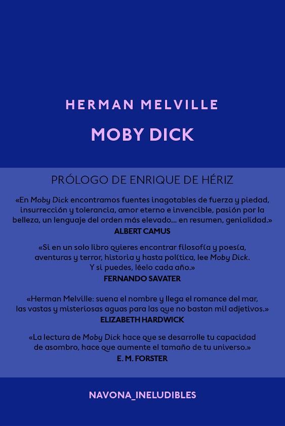 MOBY DICK | 9788417181581 | MELVILLE,HERMAN | Libreria Geli - Librería Online de Girona - Comprar libros en catalán y castellano